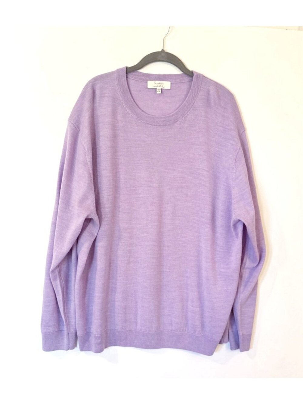 Turnbury Extra Fine Merino Wool Crewneck Sweater XXL